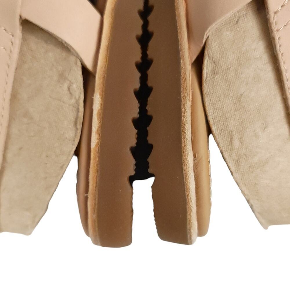 Sorel Ella Criss Cross Sandal In Natural Tan - Picture 10 of 12